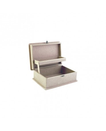 Madera CAJA Joyero con Bandeja elevable 1