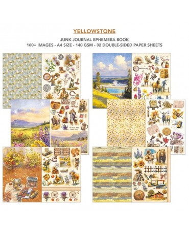 Ephemera Book A4 Yellowstone 2