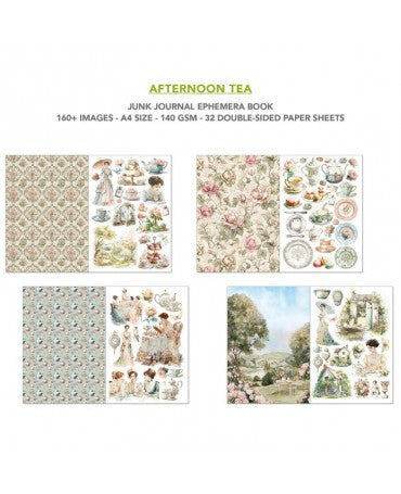 Ephemera Book A4 Afternoon Tea 2