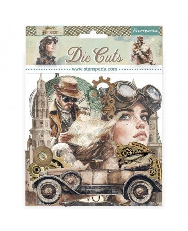 DIE CUTS STAMPERIA Voyages Fantastiques 1