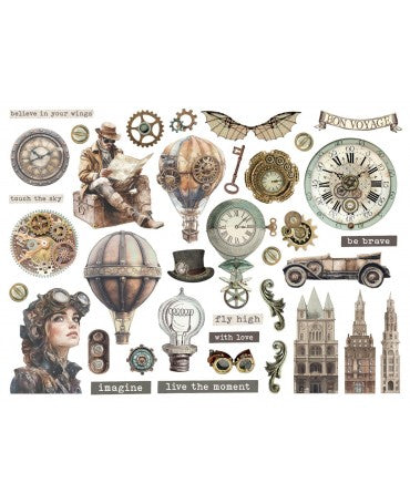 DIE CUTS STAMPERIA Voyages Fantastiques 2