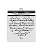 STENCIL Stamperia 12x12 cm Family Heart With Writing 1