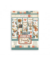 Washi Tape STAMPERIA 8 HOJAS A5 Family 1