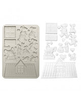 Molde STAMPERIA silicona A5 Family Mice 1