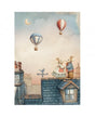 Papel arroz Stamperia A4 Family Mice on the Roof 1