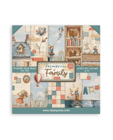 COLECCIÓN 20X20 STAMPERIA Family 1