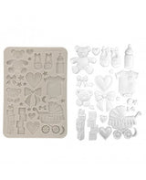Molde STAMPERIA silicona A5 Baby Accessories 1