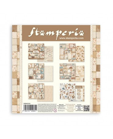 COLECCIÓN 20X20 STAMPERIA 6ud Baby 2