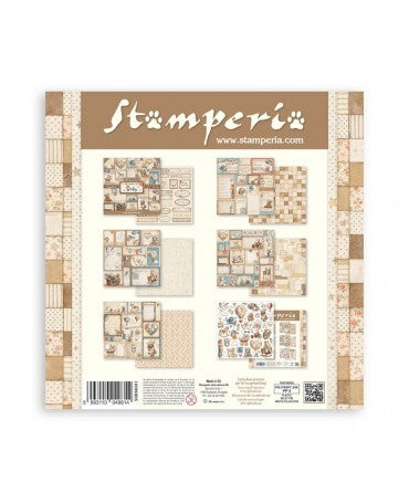COLECCIÓN 30x30 STAMPERIA 6ud Baby 2