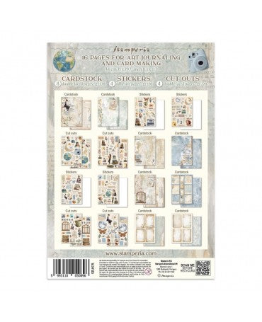 JUNK JOURNAL STAMPERIA Secret Diary 2