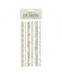 Transfer Rub On STAMPERIA Daisy Art Stripes 1