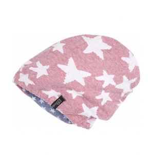 Gorro reversible rosa/gris sterntaler 1