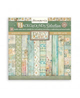 COLECCIÓN 20X20 STAMPERIA Daisy Art Background 1