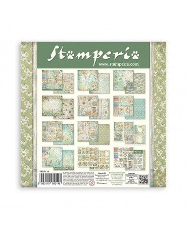 COLECCIÓN 20X20 STAMPERIA Daisy Art 2