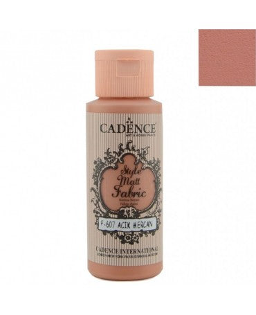 Pintura TEXTIL CADENCE Coral Claro 59ml 1