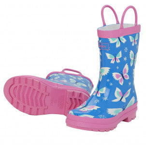 Botas de agua icy butterflies hatley 1