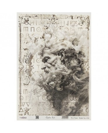 Papel arroz Cadence A3 Grecia y Roma PAD1524 1