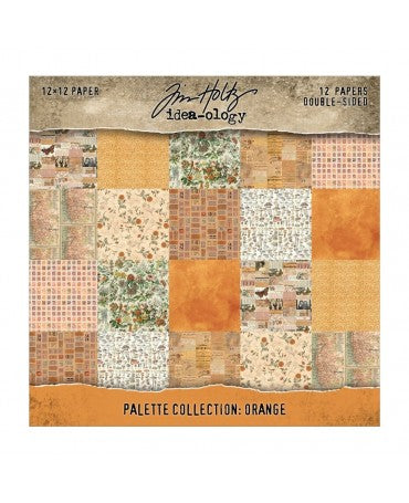 Colección 30x30 Tim Holtz Orange 1