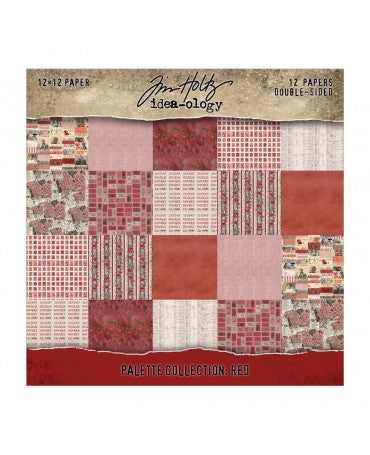 Colección 30x30 Tim Holtz Red 1