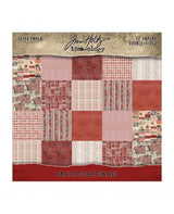 Colección 30x30 Tim Holtz Red 1