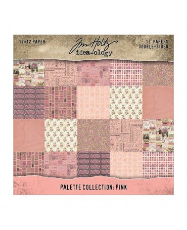 Colección 30x30 Tim Holtz Pink 1