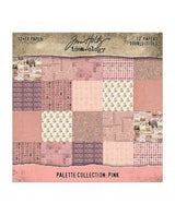 Colección 30x30 Tim Holtz Pink 1
