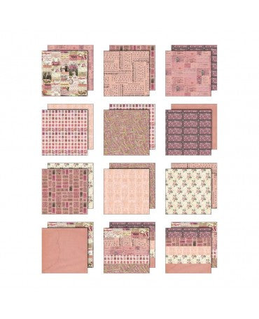 Colección 30x30 Tim Holtz Pink 2