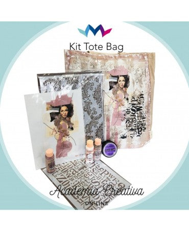 KIT Tote Bag Chica + VÍDEO TUTORIAL ACADEMIA CREATIVA MONTEJO 1