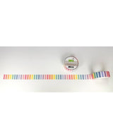Washi Tape LAWN FAWN rayas verticales de arcoíris pastel 15 mm x 10 m 2