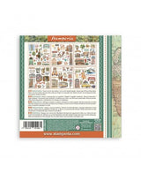 Transfer Rub On STAMPERIA 15x15 Art of Travelling 2