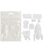 Molde Stamperia A5 A New Beginning Spaceship and Robot 1