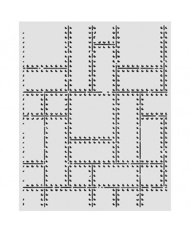STENCIL Stamperia 20x25cm A New Beginning Metal Plates 1
