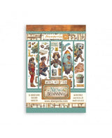 Washi Tape STAMPERIA 8 HOJAS A5 A New Beginning 2