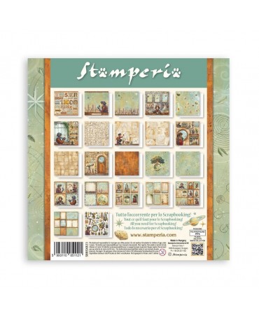 COLECCIÓN 20X20 STAMPERIA MAXI PAD 22 hojas A New Beginning 2