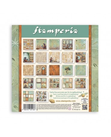COLECCIÓN 30X30 STAMPERIA MAXI PAD 22 hojas A New Beginning 2