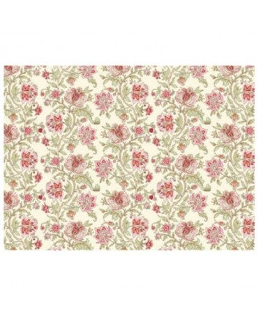 PAPEL ENCUADERNAR ROSSI 2 ud CRT234 Flores Rosa 2 1