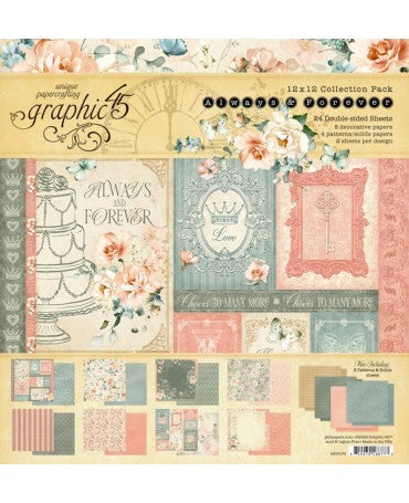 Colección 30x30 GRAPHIC 45 Always & Forever 1