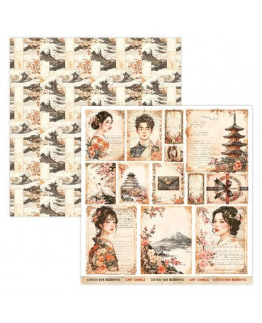 COLECCIÓN 30x30 SCRAPBOYS Lady in Japan 2