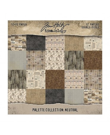 Colección 30x30 Tim Holtz Neutral 1