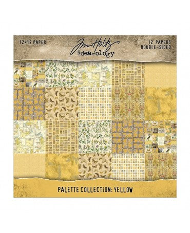 Colección 30x30 Tim Holtz Yellow 1