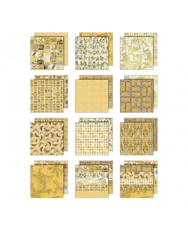 Colección 30x30 Tim Holtz Yellow 2