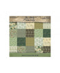 Colección 20x20 Tim Holtz Green 1