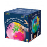 Globo un planeta para descubrir rosa caly 2