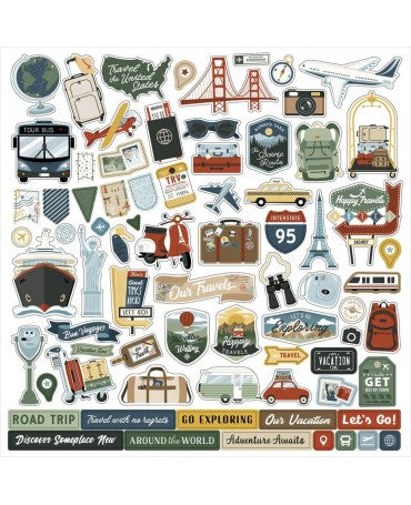 COLECCIÓN 30x30 CARTA BELLA It's Time To Travel 2