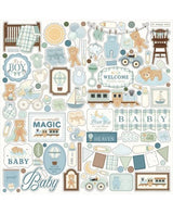 COLECCIÓN 30x30 CARTA BELLA Little Lullabies Baby Boy 2