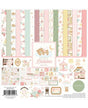 COLECCIÓN 30x30 CARTA BELLA Little Lullabies Baby Girl 1