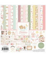 COLECCIÓN 30x30 CARTA BELLA Little Lullabies Baby Girl 1