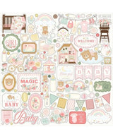 COLECCIÓN 30x30 CARTA BELLA Little Lullabies Baby Girl 2