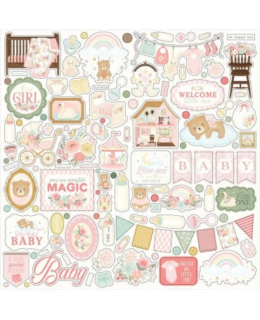 COLECCIÓN 30x30 CARTA BELLA Little Lullabies Baby Girl 2