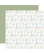PAPEL SCRAP 30X30 Carta Bella Little Lullabies Bibs Boy 1